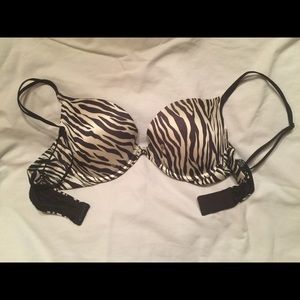 Zebra pattern Victoria Secret bra